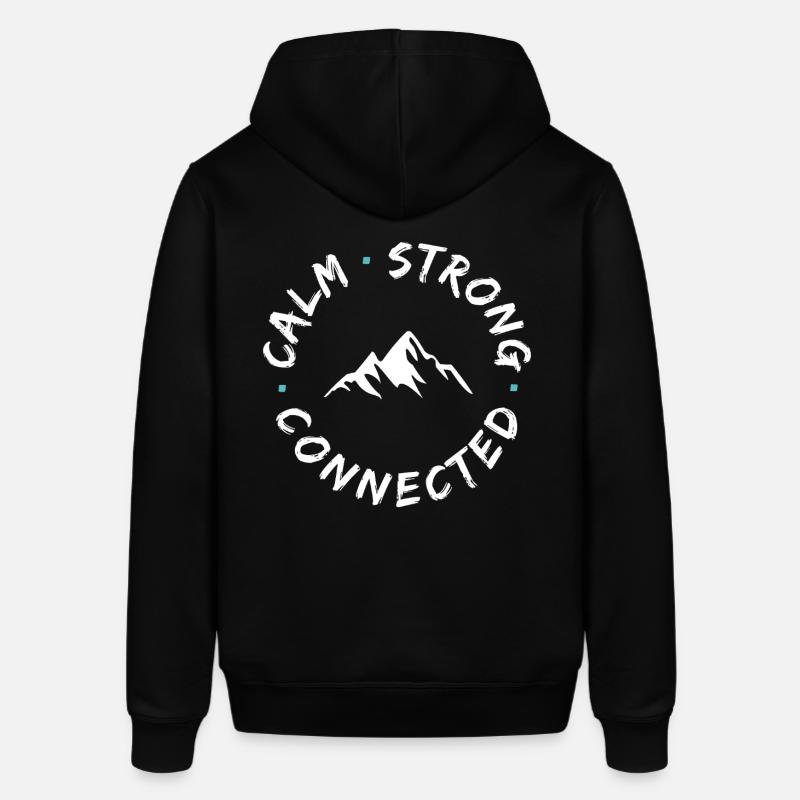 Logo du district Mountain Connection - Sweat à capuche SOUNDER Stanley/Stella Unisexe - noir