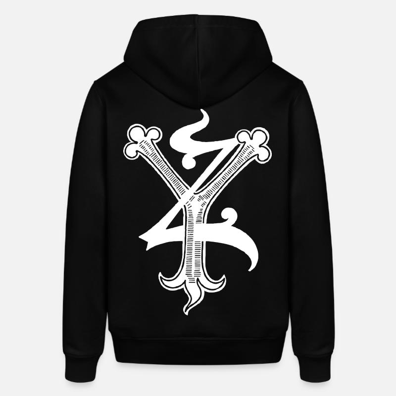 Lettres YZ Rapp art - Sweat à capuche SOUNDER Stanley/Stella Unisexe - noir