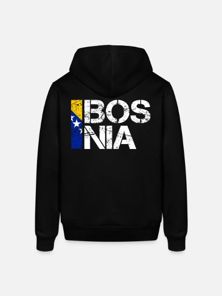 Bosnien - Stanley/Stella Unisex Hoodie SOUNDER - Schwarz