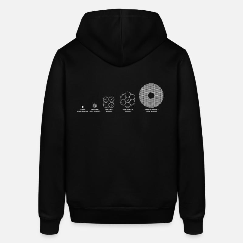 Télescopes & Télescopes spatiaux - Sweat à capuche SOUNDER Stanley/Stella Unisexe - noir