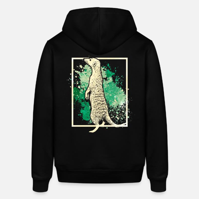 Suricate - Sweat à capuche SOUNDER Stanley/Stella Unisexe - noir