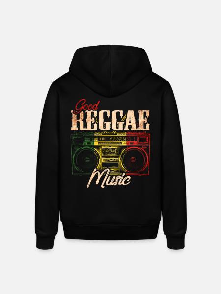 Reggae Music - Stanley/Stella SOUNDER Unisex Hoodie - black