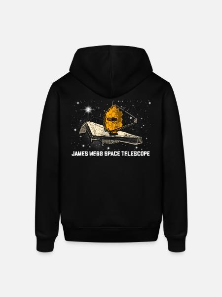 Télescope spatial James Webb - Sweat à capuche SOUNDER Stanley/Stella Unisexe - noir