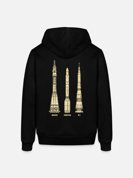 Soviet missiles - Stanley/Stella SOUNDER Unisex Hoodie - black