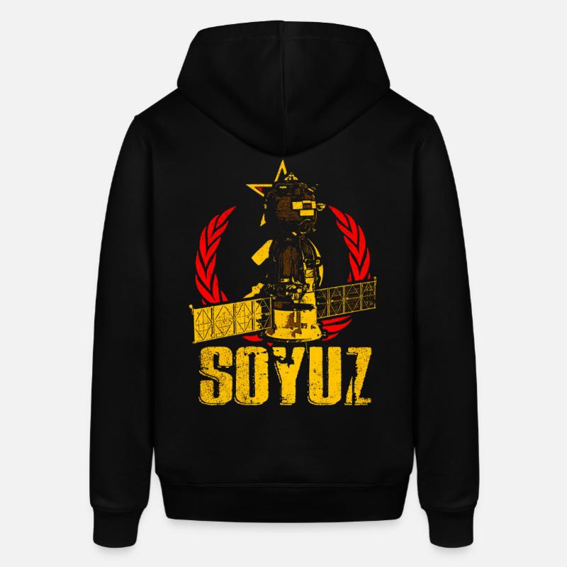 Vaisseau spatial Soyouz - Sweat à capuche SOUNDER Stanley/Stella Unisexe - noir