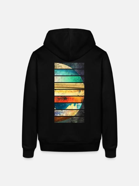 Planètes du système solaire - Sweat à capuche SOUNDER Stanley/Stella Unisexe - noir