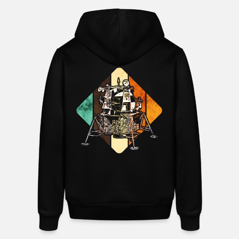 Module lunaire Apollo 11 - Sweat à capuche SOUNDER Stanley/Stella Unisexe - noir