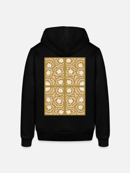 Art Nouveau, Arts & Crafts, Aesthetic, Vintage-1900 - Stanley/Stella SOUNDER Unisex Hoodie - black