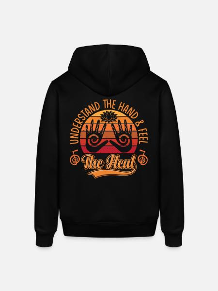 Reiki Practitioners & Reiki Master - Stanley/Stella SOUNDER Unisex Hoodie - black