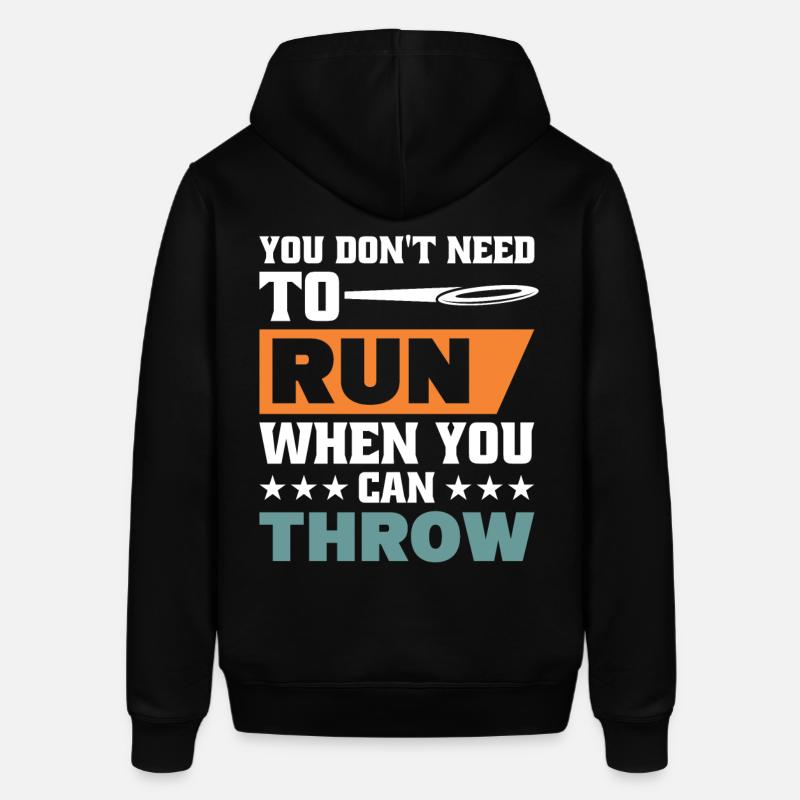 Diskuswurf Diskuswerfer Leichtathletik Diskus - Stanley/Stella Unisex Hoodie SOUNDER - Schwarz