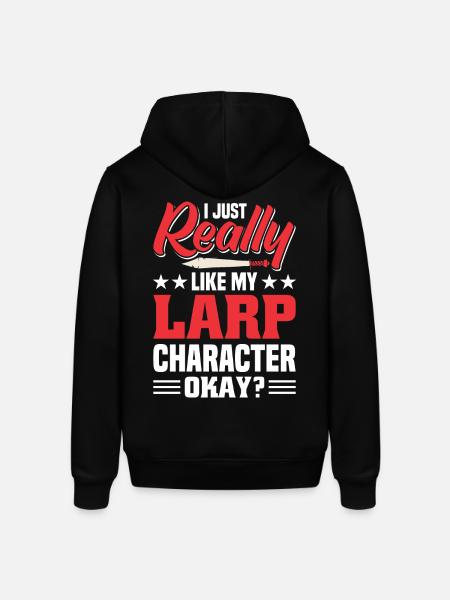 LARP Live-Action-Rollenspiel - Stanley/Stella Unisex Hoodie SOUNDER - Schwarz