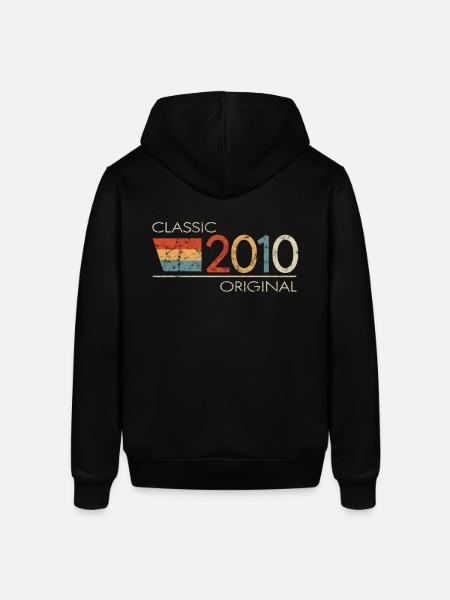 2010 Birthday Classic Original - Stanley/Stella SOUNDER Unisex Hoodie - black