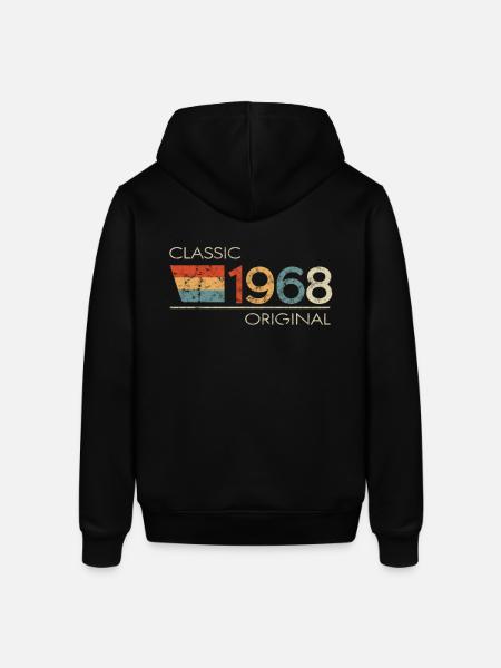 1968 Birthday Classic Original - Stanley/Stella SOUNDER Unisex Hoodie - black