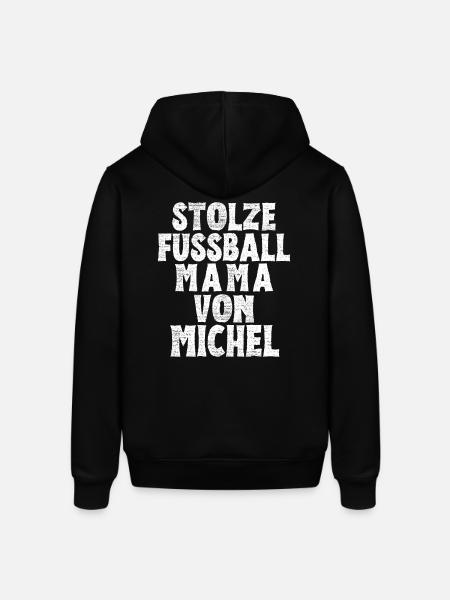 Stolze Fussball Mama von Michel - Stanley/Stella Unisex Hoodie SOUNDER - Schwarz