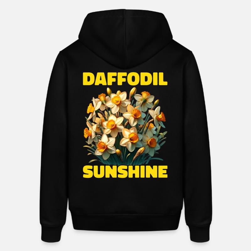 Jonquilles Fleur Jonquille Jonquille - Sweat à capuche SOUNDER Stanley/Stella Unisexe - noir