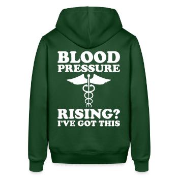 Rettungssanitäter Sanitäter Rettungsdienst - Stanley/Stella Unisex Hoodie SOUNDER - Flaschengrün - Hinten - Alina (178cm)