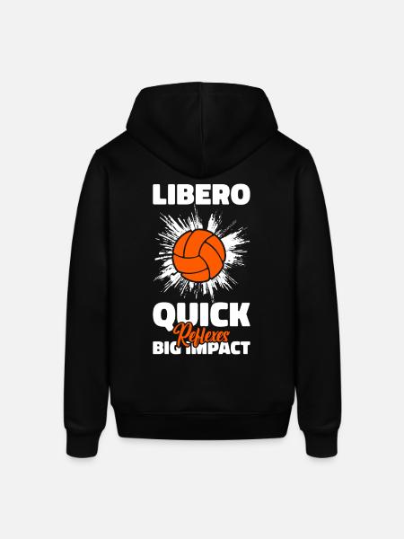 Volleyball Libero - Stanley/Stella SOUNDER Unisex Hoodie - black