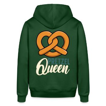 Pretzels Pretzels Bakers Baked goods - Stanley/Stella SOUNDER Unisex Hoodie - bottle green - Back - Alina (178cm)