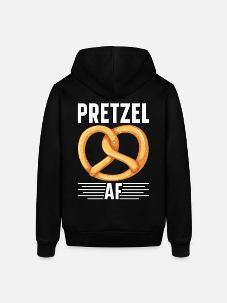 Bretzel Brezeln Bäcker Backwaren - Stanley/Stella Unisex Hoodie SOUNDER - Schwarz