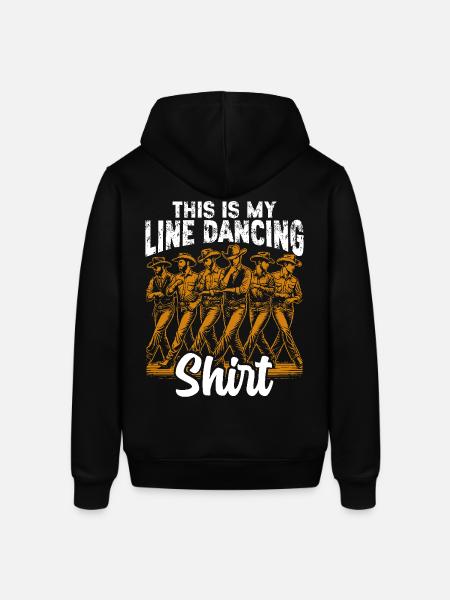 Line Dance, Country Music, Cowboy, Line Dance - Stanley/Stella SOUNDER Unisex Hoodie - black
