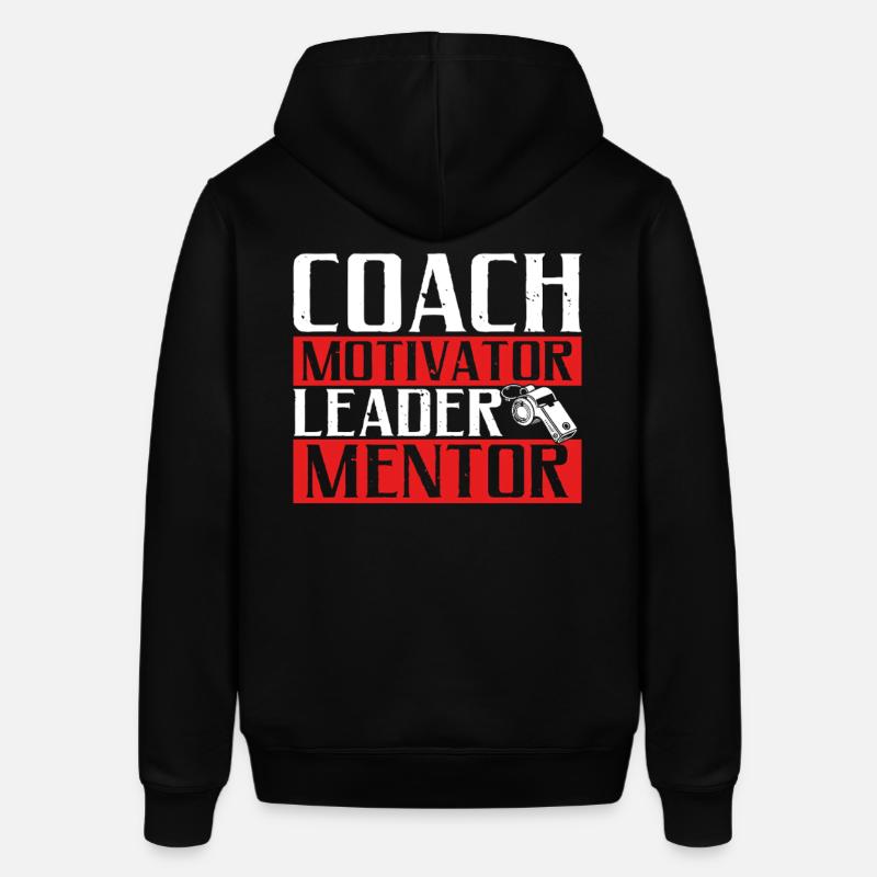 Trainer Geschenke Coach Geschenkidee - Stanley/Stella Unisex Hoodie SOUNDER - Schwarz