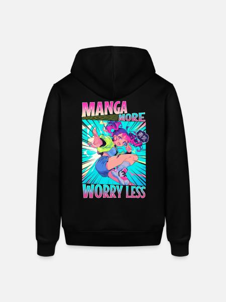 Manga Bøger Manga Elskere - Stanley/Stella SOUNDER unisex hoodie - sort