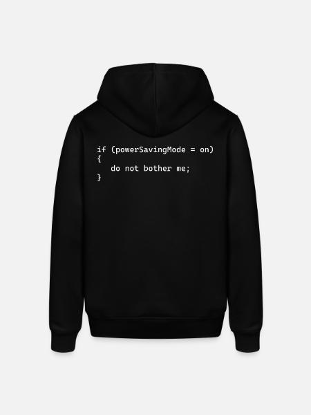 PowerSavingMode - Stanley/Stella Unisex Hoodie SOUNDER - Schwarz