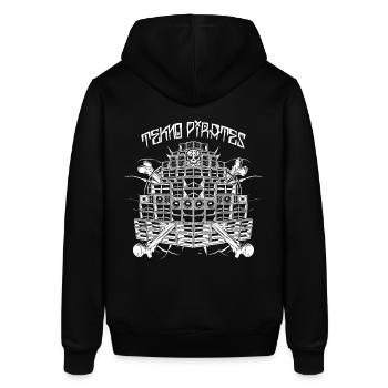 Free Tekno Pirates Sound System Logo - Sweat à capuche SOUNDER Stanley/Stella Unisexe - noir - Dos - Alina (178cm)