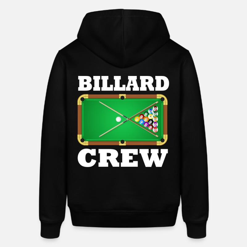 Équipage de billard - Sweat à capuche SOUNDER Stanley/Stella Unisexe - noir