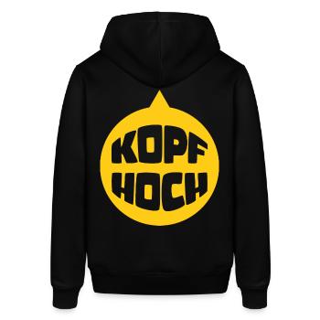 Head Up (Dirty Neck Edition) - Sweat à capuche SOUNDER Stanley/Stella Unisexe - noir - Dos - Alina (178cm)