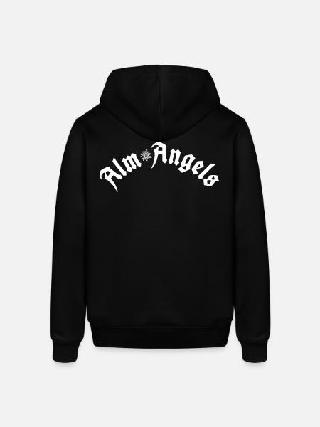 Alm Angel elips - Stanley/Stella Unisex Hoodie SOUNDER - Schwarz