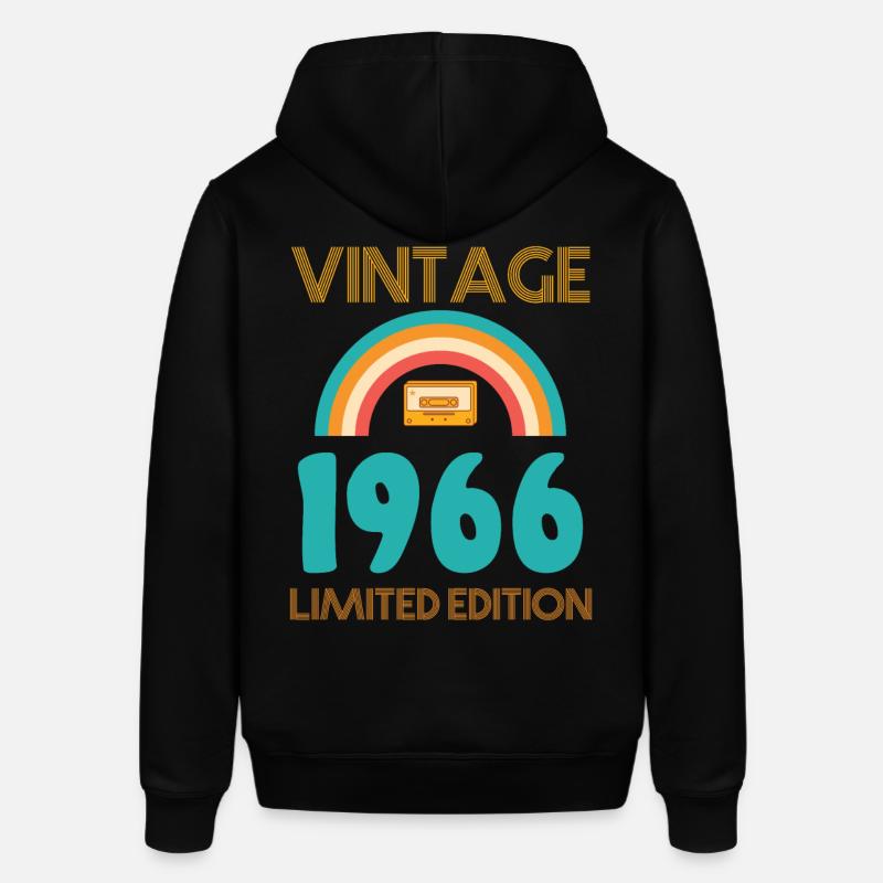 Édition limitée 1966 - Sweat à capuche SOUNDER Stanley/Stella Unisexe - noir