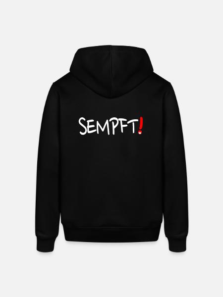 "Sempft" Franconian Franconian Franconian dialect - Stanley/Stella SOUNDER Unisex Hoodie - black