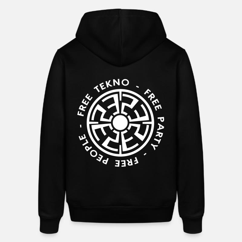 tekno gratuit Noctambules gratuit - Sweat à capuche SOUNDER Stanley/Stella Unisexe - noir