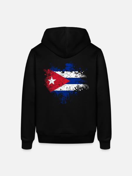 Cuba drapeau - Sweat à capuche SOUNDER Stanley/Stella Unisexe - noir