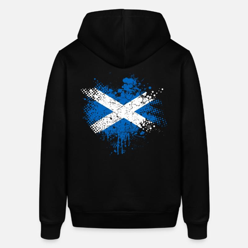 Drapeau de l'Ecosse - Sweat à capuche SOUNDER Stanley/Stella Unisexe - noir