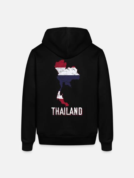 Thaïlande Fan - Sweat à capuche SOUNDER Stanley/Stella Unisexe - noir