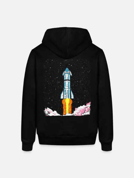 Starship - Stanley/Stella SOUNDER Unisex Hoodie - black