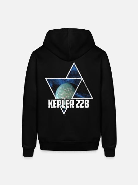 Kepler-22b Exoplanet Extrasolar Planet - Stanley/Stella SOUNDER Unisex Hoodie - black