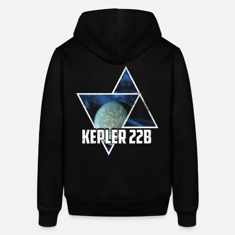 Kepler-22b Exoplanet Extrasolaire Planet - Sweat à capuche SOUNDER Stanley/Stella Unisexe - noir