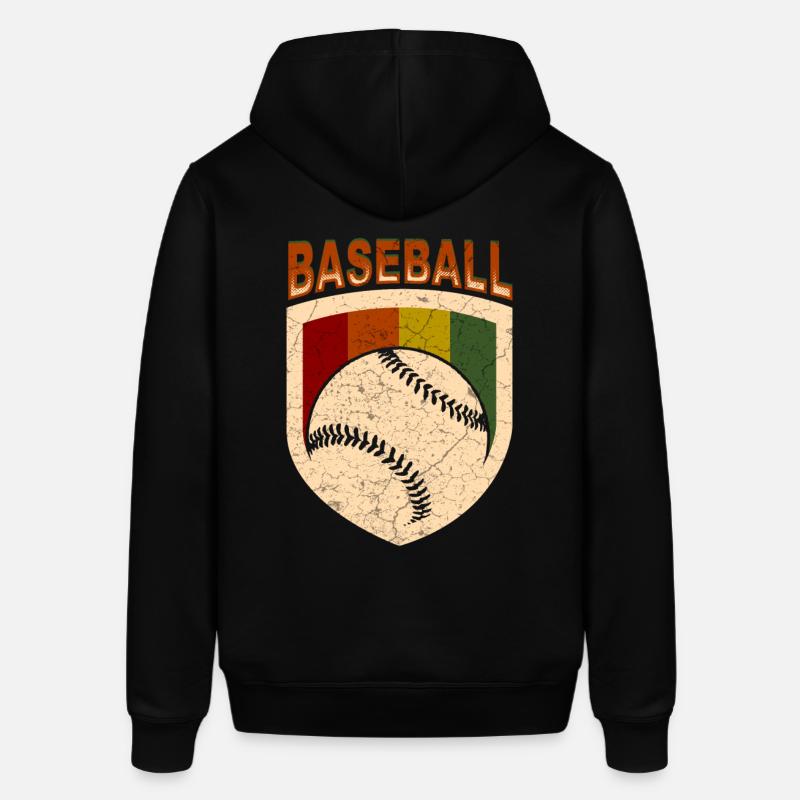 Base-ball - Sweat à capuche SOUNDER Stanley/Stella Unisexe - noir