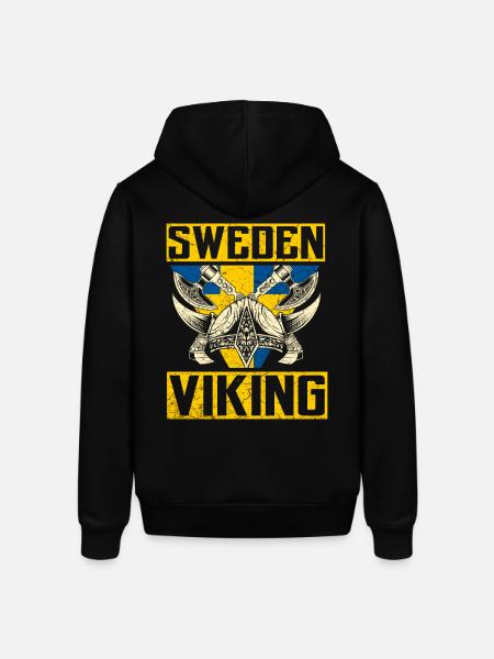 Suède Vikings - Sweat à capuche SOUNDER Stanley/Stella Unisexe - noir