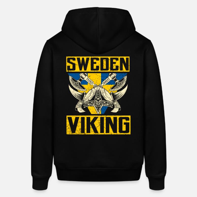 Suède Vikings - Sweat à capuche SOUNDER Stanley/Stella Unisexe - noir