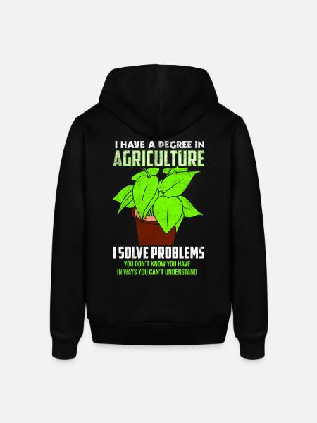 Agricultural sciences - Stanley/Stella SOUNDER Unisex Hoodie - black