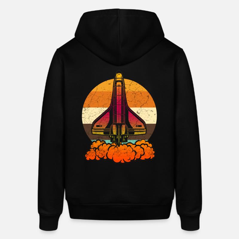 Navette spatiale - Sweat à capuche SOUNDER Stanley/Stella Unisexe - noir