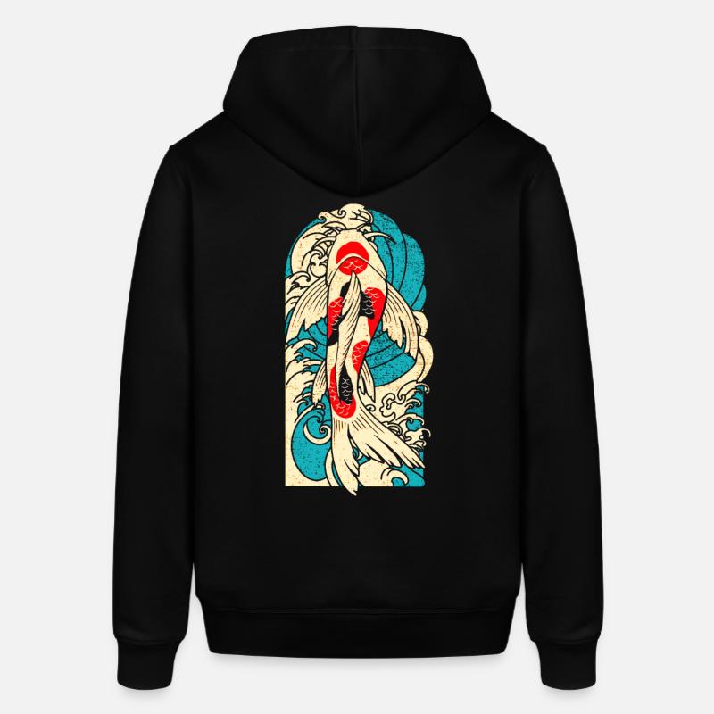 Koi Fish Japon - Sweat à capuche SOUNDER Stanley/Stella Unisexe - noir