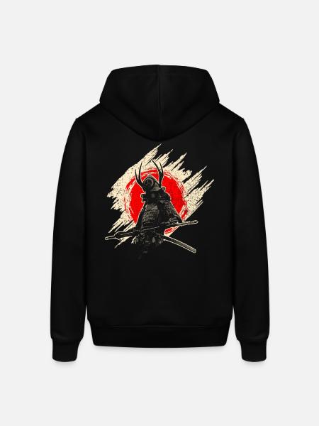 Samurai - Stanley/Stella SOUNDER Unisex Hoodie - black