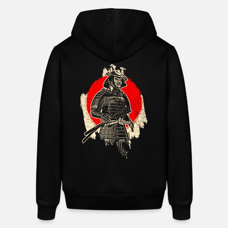 samouraï - Sweat à capuche SOUNDER Stanley/Stella Unisexe - noir