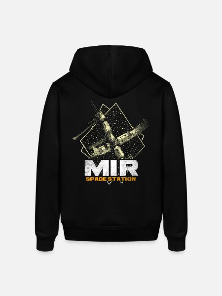 Mir Space Station - Stanley/Stella SOUNDER Unisex Hoodie - black