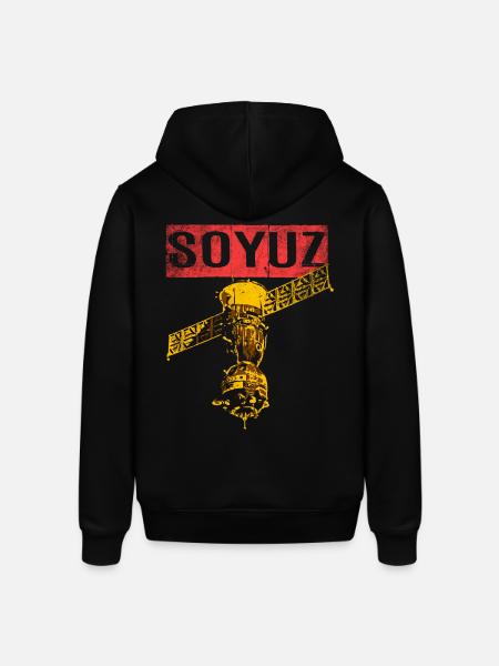 Soyuz spaceship Soviet Union - Stanley/Stella SOUNDER Unisex Hoodie - black